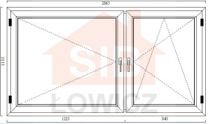 29. Okno Decco (O22) 2065 x 1135