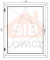 Okna PVC 1165 x 1435 Lewe SIB Łowicz