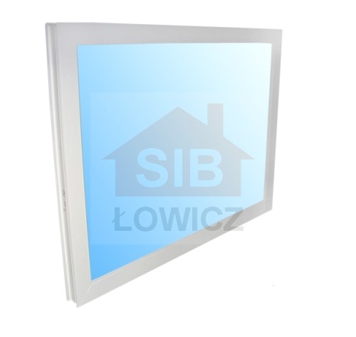 Okno inwentarskie stałeTyp: Okno inwentarskie PCV - NIEOTWIERANE | 
Kolor: biały | 
Szyba zespolona o grubości 14mm | 
Wymiary: 
szerokość: 80cm, 
wysokość: 50cm