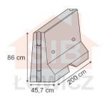 Zapora betonowa skrajna