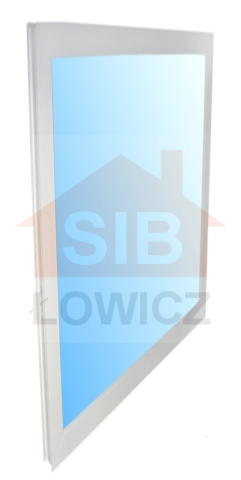 Typ: Okno inwentarskie PCV - NIEOTWIERANE | 
Kolor: biały | 
Szyba zespolona o grubości 14mm | 
Wymiary: 
szerokość: 70cm, 
wysokość: 80cm