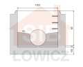 Podstawa betonowa DN 1000 SIB Łowicz