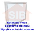 Typ: Okno inwentarskie PCV - NIEOTWIERANE | DOSTĘPNE OD RĘKI | Kolor: biały | Szyba zespolona o grubości 14mm | Wymiary: szerokość: 70cm, wysokość: 40cm