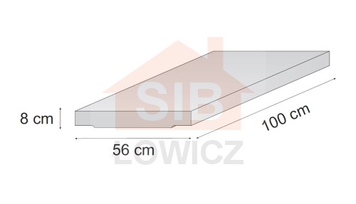 nakrywa na koryto 100x56x38 SIB Łowicz