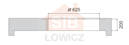 Płyta pokrywowa DN 1000 SIB Łowicz