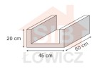 Koryto kablowe 60x45x20