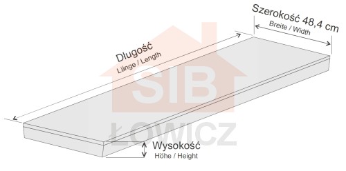 Ruszty betonowe pełne / Volle Betonroste fur Schweine / Concrete solid slats