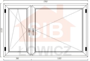 26. Okno Decco (O21) 1765 x 1135