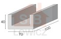 Koryto kablowe 100x70x40