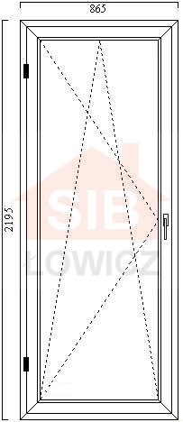 Okno Balkonowe PCV VEKA OB5 SIB Łowicz.JPG