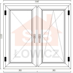 19. Okno Decco (O16s) 1165 x 1135